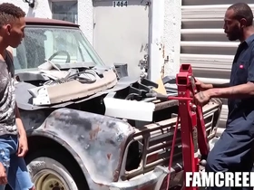 James jacobs fucked his stepdad august alexander for car repairs