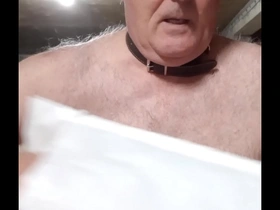 Un slip cradé reçu par courrier.