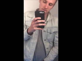 Jerking off on an airplane!