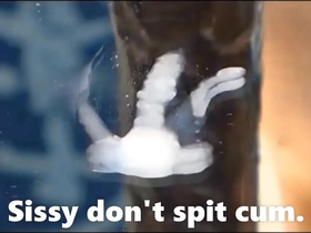 Sissy cum eater.