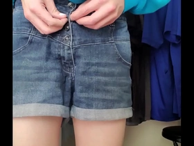 Femboy in front of camera