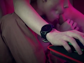 Passionate gamer and his friend (casey donovan & david gallagher)
