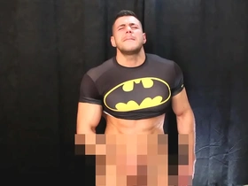 Batman horny cock