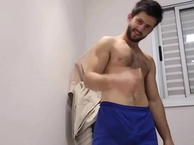 Hung uncut str8 buddy - verbal horny jock roommate erotica