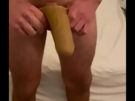 Dildo for enlarging the cock in a gay man
