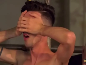 Twink jesse evans restrained and dominated by sebastian kane