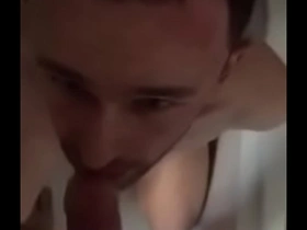 Uk fag mark sucking master cock