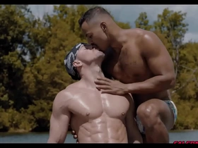 Milo madera wants more of skyy's black cock, only surrounded by thick forests skyy knox and milo madera suddenly realize that they're alone and can do whatever they want. skyy begins to blow milo