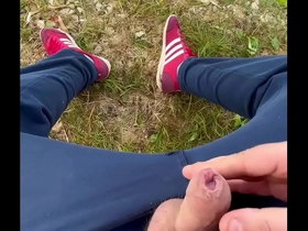 Кончаю на рыбалке
