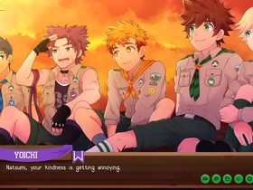 The boys go hiking! - camp buddy - yoichi route - 03