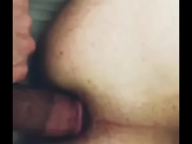 Swedish amateur ass fucked by first big dick