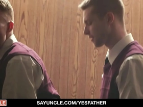 Missionary teens benjamin blue and ryan jacobs enjoy some time alone