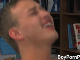 Jt wreck moans and screams as he gets fucked by hung friend